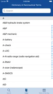 Aviation Dictionary screenshot 2