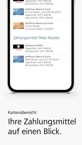 Raiffeisen E-Banking screenshot 3