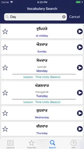 Learn Punjabi screenshot 4