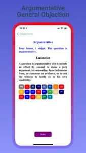 Courtroom Objections screenshot 2