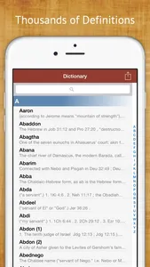 4001 Bible Dictionary! screenshot 0