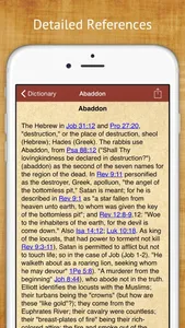 4001 Bible Dictionary! screenshot 1