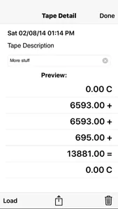 Adding Tape Printing Calculator with virtual tape screenshot 4