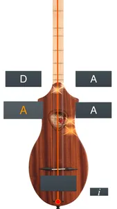 Dulcimer Tuner Simple Ionian screenshot 1