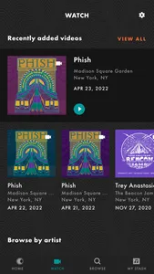 LivePhish screenshot 3