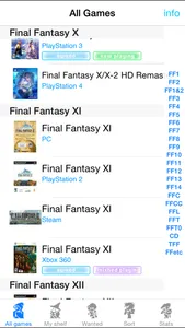 FFcollection for Final Fantasy screenshot 0
