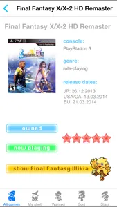 FFcollection for Final Fantasy screenshot 1