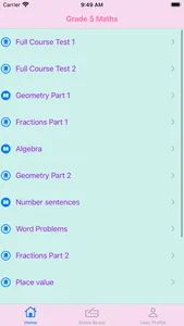 Grade 5 Maths screenshot 5