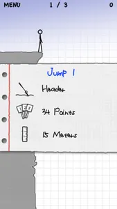 Stickman Cliff Diving screenshot 1