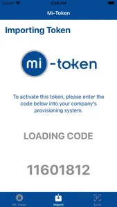 Mi-Token Authenticator screenshot 1