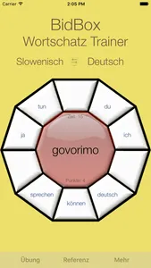 Vocabulary Trainer: German - Slovenian screenshot 2