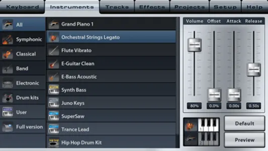 Music Studio Lite screenshot 1