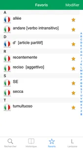 Dictionnaire italien Larousse screenshot 1