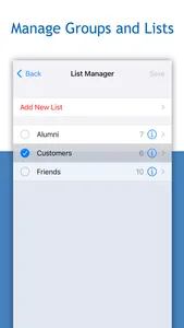Group RCS SMS and Email screenshot 5