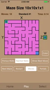 Maze HyperCube Lite screenshot 0