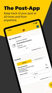 Swiss Post App screenshot 0