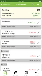 ClearCheckbook screenshot 1