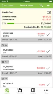 ClearCheckbook screenshot 2