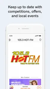 105.3 HOT-FM screenshot 2