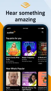 Audible: Audio Entertainment screenshot 0