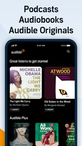 Audible: Audio Entertainment screenshot 1