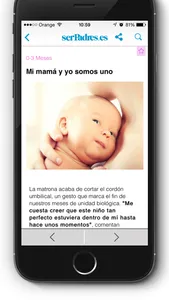 Ser Padres App. Embarazo, bebés, niños, familia, alimentación, salud. screenshot 2