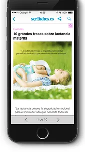 Ser Padres App. Embarazo, bebés, niños, familia, alimentación, salud. screenshot 3