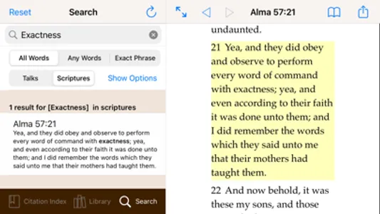 Scripture Citation Index screenshot 4