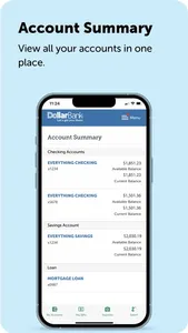 Dollar Bank Mobile App screenshot 1