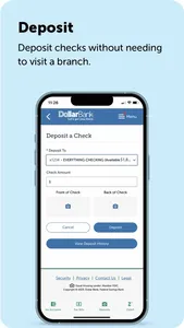 Dollar Bank Mobile App screenshot 3