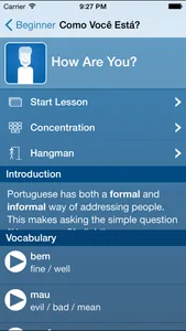 Learn Portuguese - Tudo Bem screenshot 2