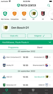 hockey.nl standenmotor screenshot 0