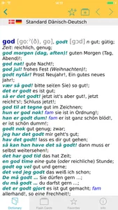 German Danish Dictionary screenshot 0