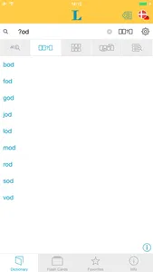German Danish Dictionary screenshot 3