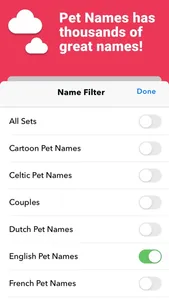 Pet Names by Kinder screenshot 3