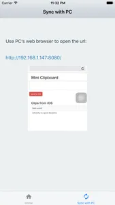 Mini Clipboard screenshot 0