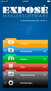Maklersoftware EXPOSÉ screenshot 0
