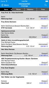 Maklersoftware EXPOSÉ screenshot 3
