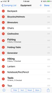 Camping List screenshot 4