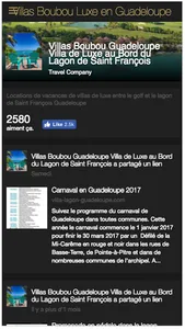 Villas Boubou luxe bord lagon screenshot 3