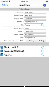 HVAC Residential Load Calcs screenshot 1