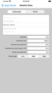 HVAC Residential Load Calcs screenshot 2