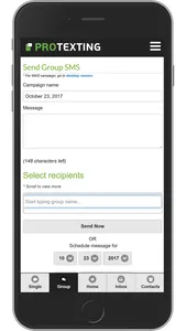 ProTexting - SMS Marketing screenshot 1