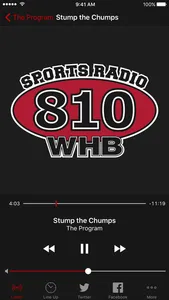 Sports Radio 810 WHB screenshot 4