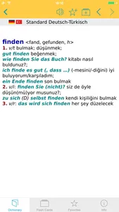 Big German Turkish Dictionary screenshot 4