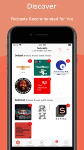Podcast Player RSSRadio screenshot 0