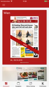 KURIER Digital – ePaper & News screenshot 0