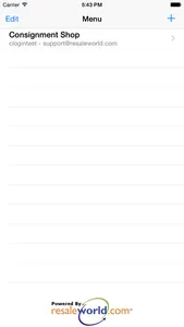 Consignor Login screenshot 1