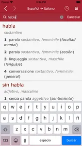 Accio: Spanish-Italian screenshot 0