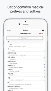Medical Dictionary and Terminology (AKA MedWords) screenshot 1